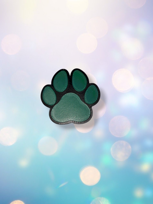 3D Dog Paw Straw Topper