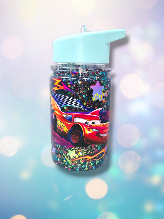 10oz Plastic Cars Kids Sippy