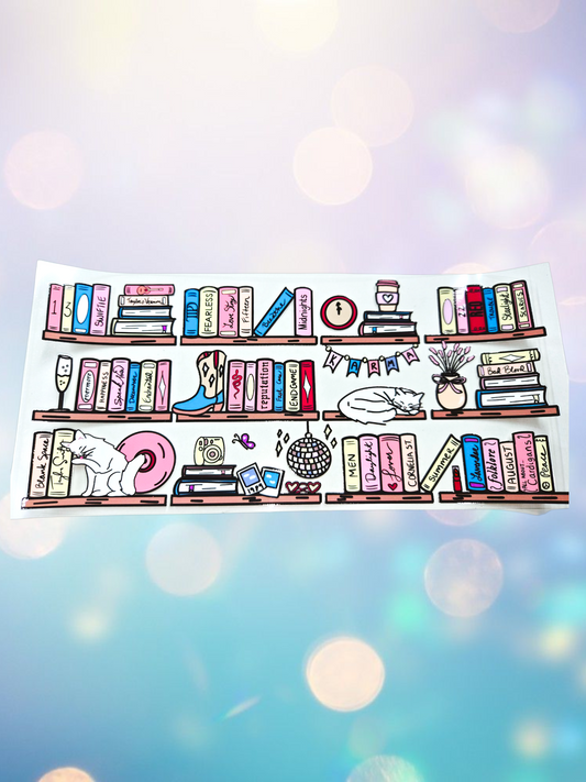 Wall of Book Wrap