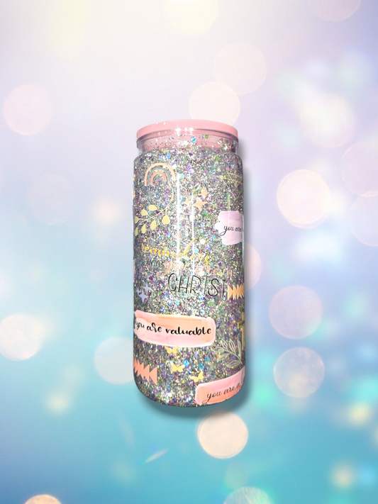 20oz Faith Snow Globe Tumbler