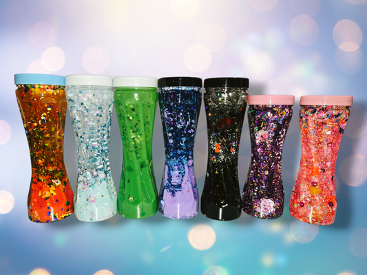 10oz Glitter Lava Sensory Bottle