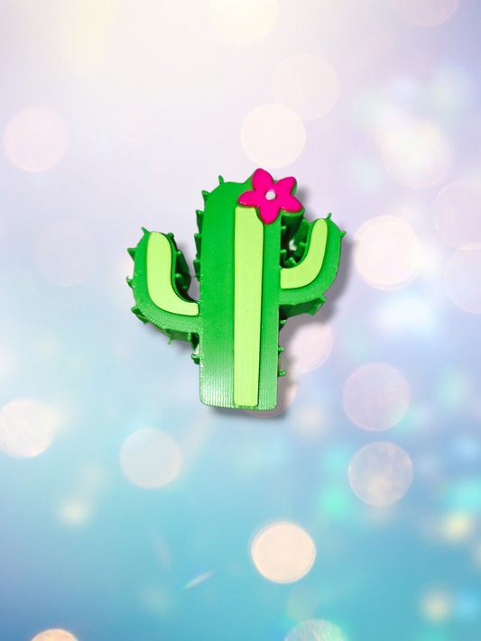 3D Cactus Straw Topper