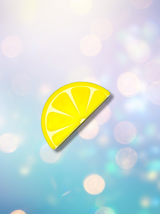 3D Lemon Straw Topper