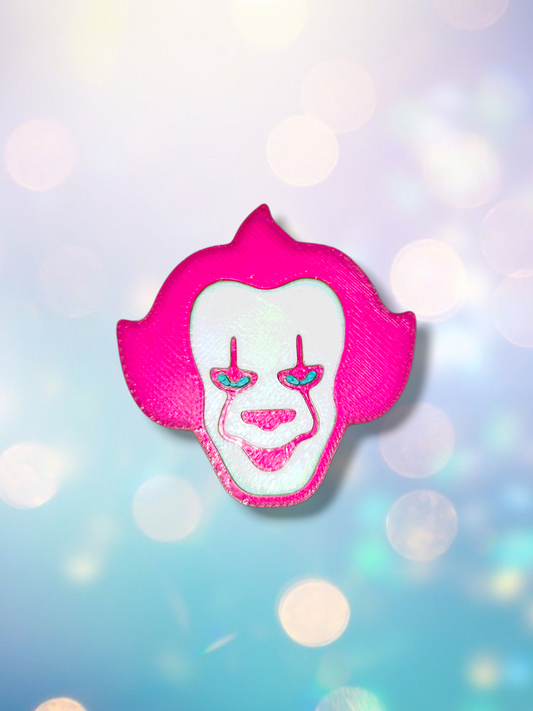 3D Penny Pink Straw Topper