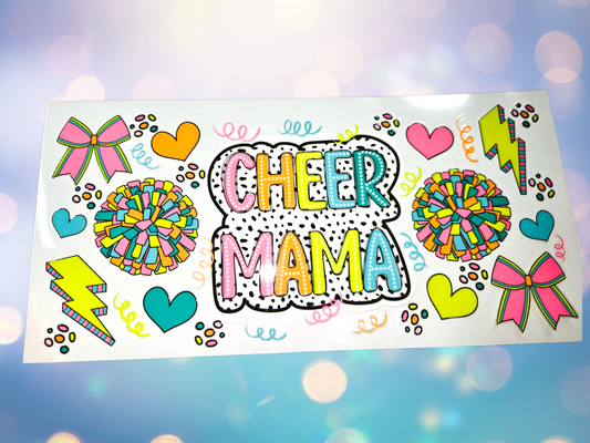 Bright Colors Cheer Mama Wrap