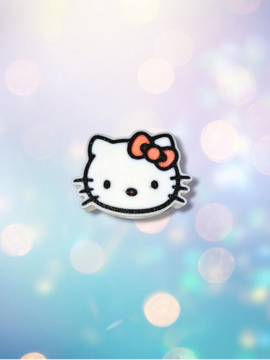 3D Hello Kitty Straw Topper