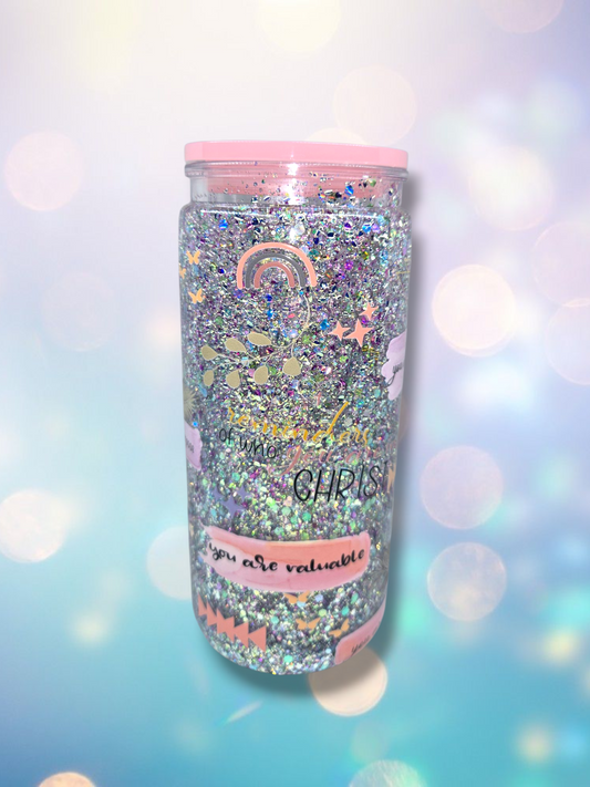 20oz Faith Snow Globe Tumbler
